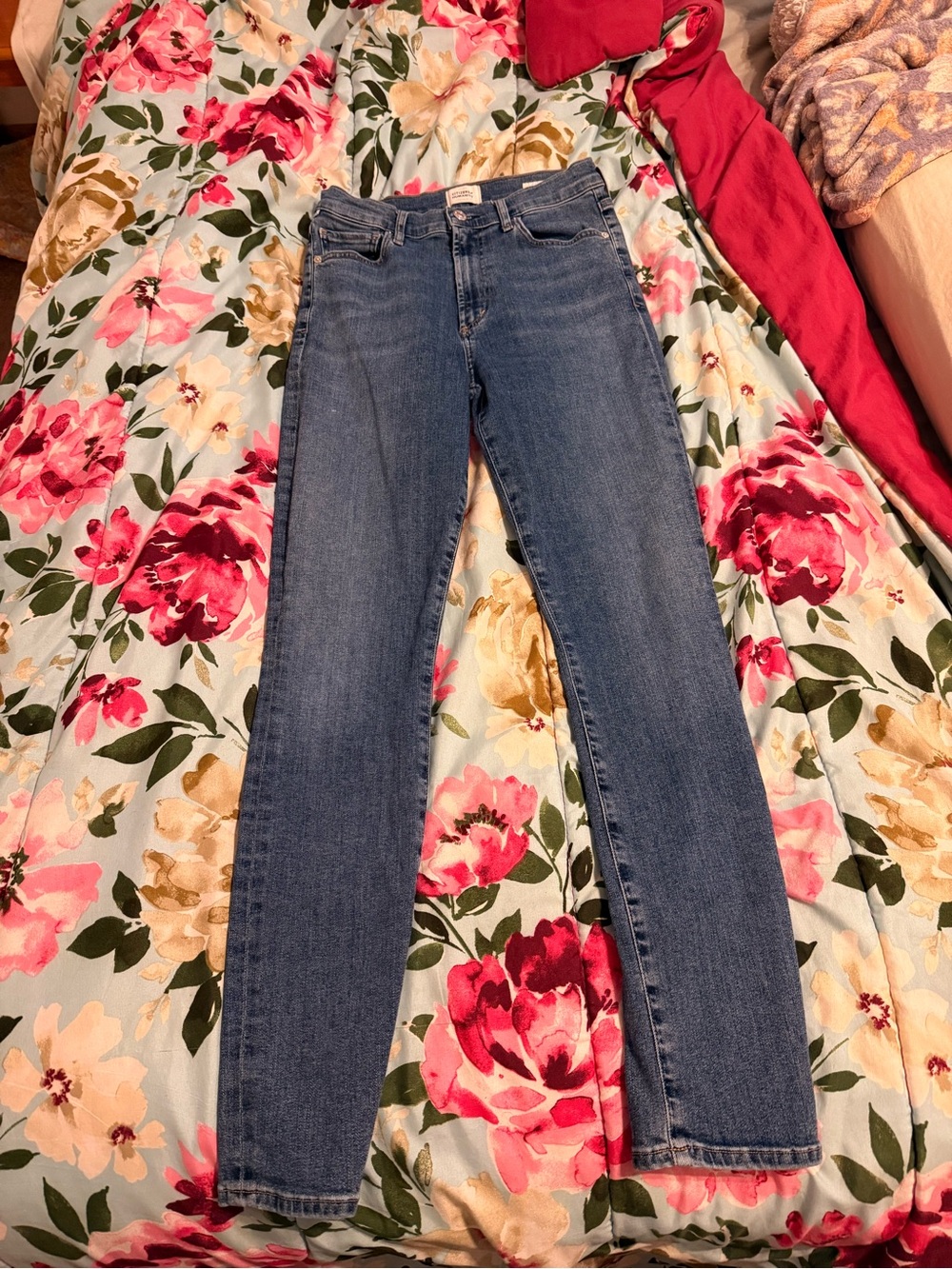 Citizens Of Humanity Classic Blue Straight-Leg Jeans